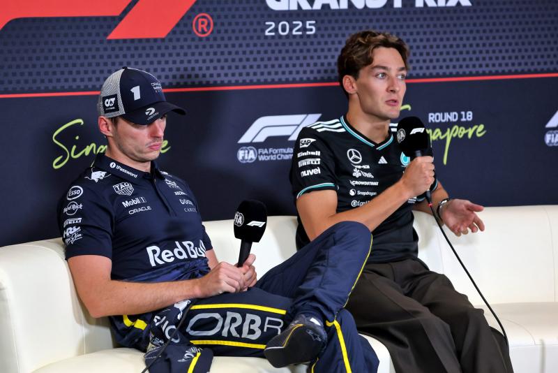 A riporter napvilágra hozta, hogyan készítette elő Russell a Verstappen ellen tavaly indított támadását | M4 Sport